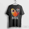 Washington Sports Redskins X Dc United My Dna Fingerprint Heart