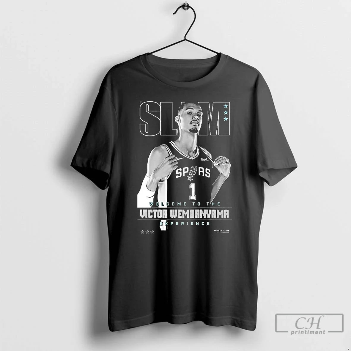 Welcome Victor Wembanyama San Antonio Spurs Slam Cover