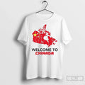 Welcome Chinada China X Canada Map