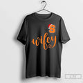 Wifey Syracuse Orange Santa Hat Merry