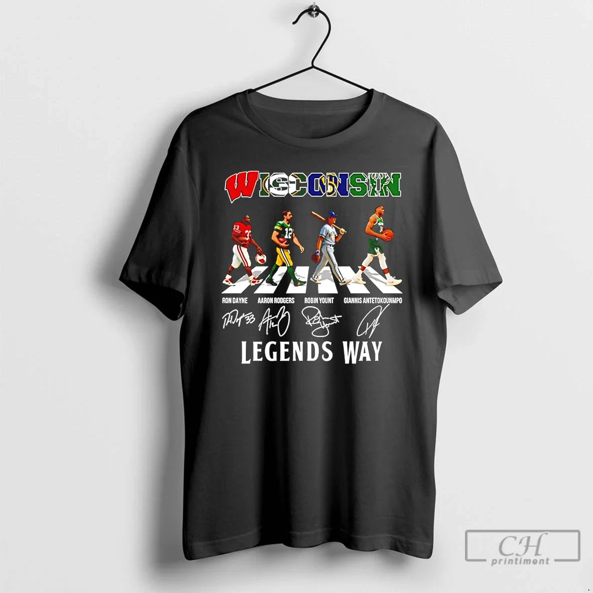 Wisconsin Sports Lengends Way Cross Street Signatures 2026