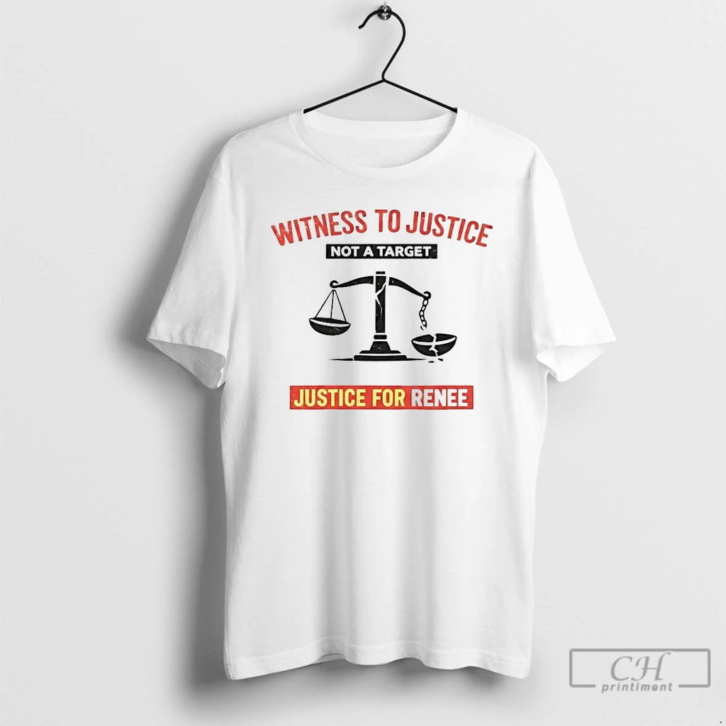 Premium Witness To Justice Not A Target Justice For Renee