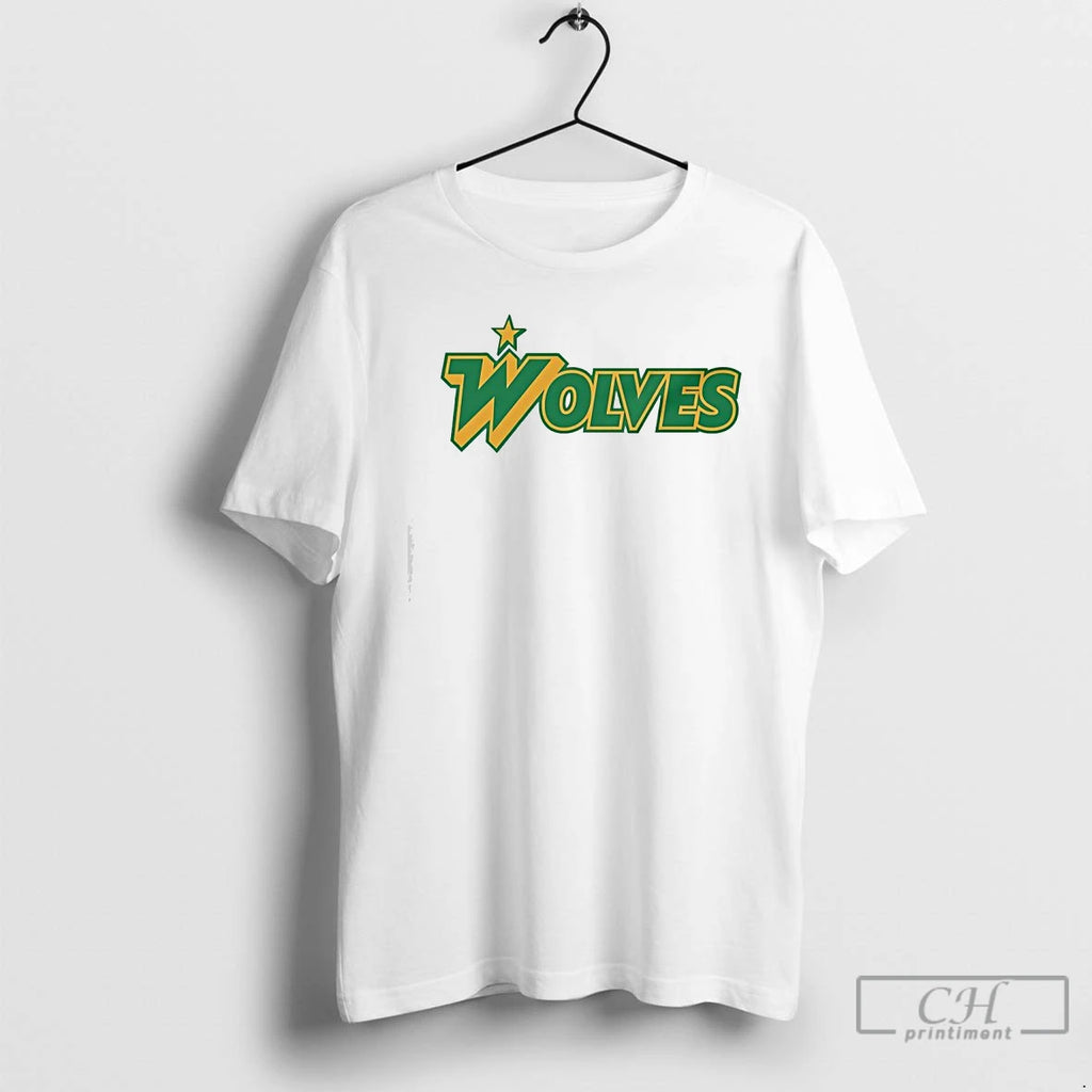 Premium Wolves Star Logo Sports Team