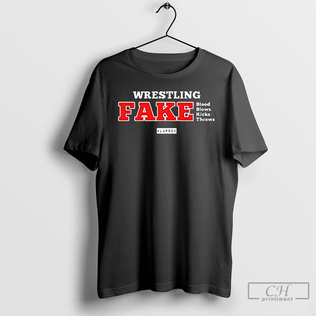 Premium Wrestling Fake Blood Blows Kicks Throws
