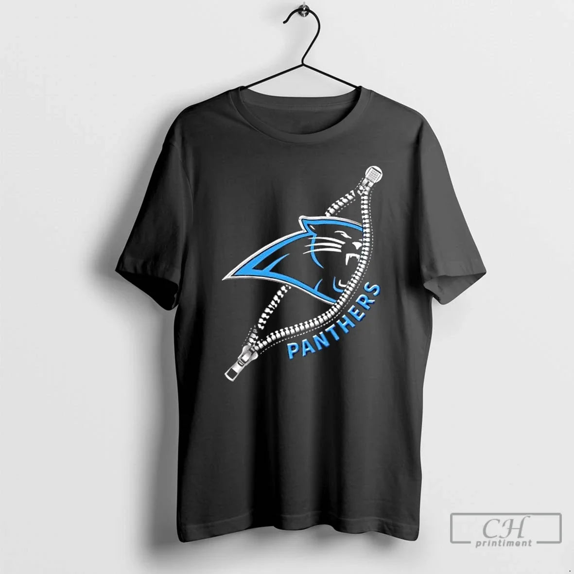 Zipper X Carolina Panthers Football Logo