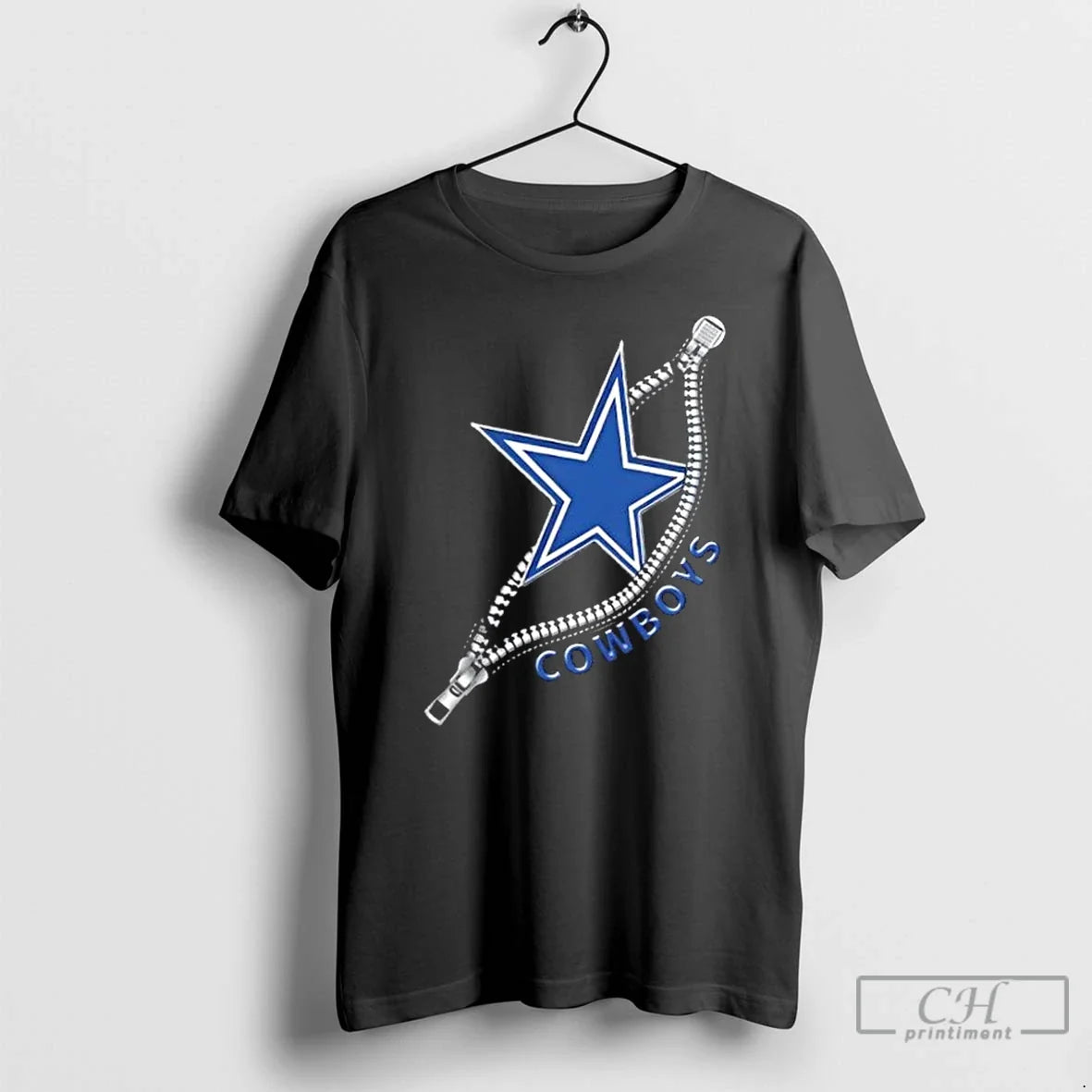 Zipper X Dallas Cowboys Football Logo