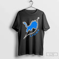 Zipper X Detroit Lions Football Logo