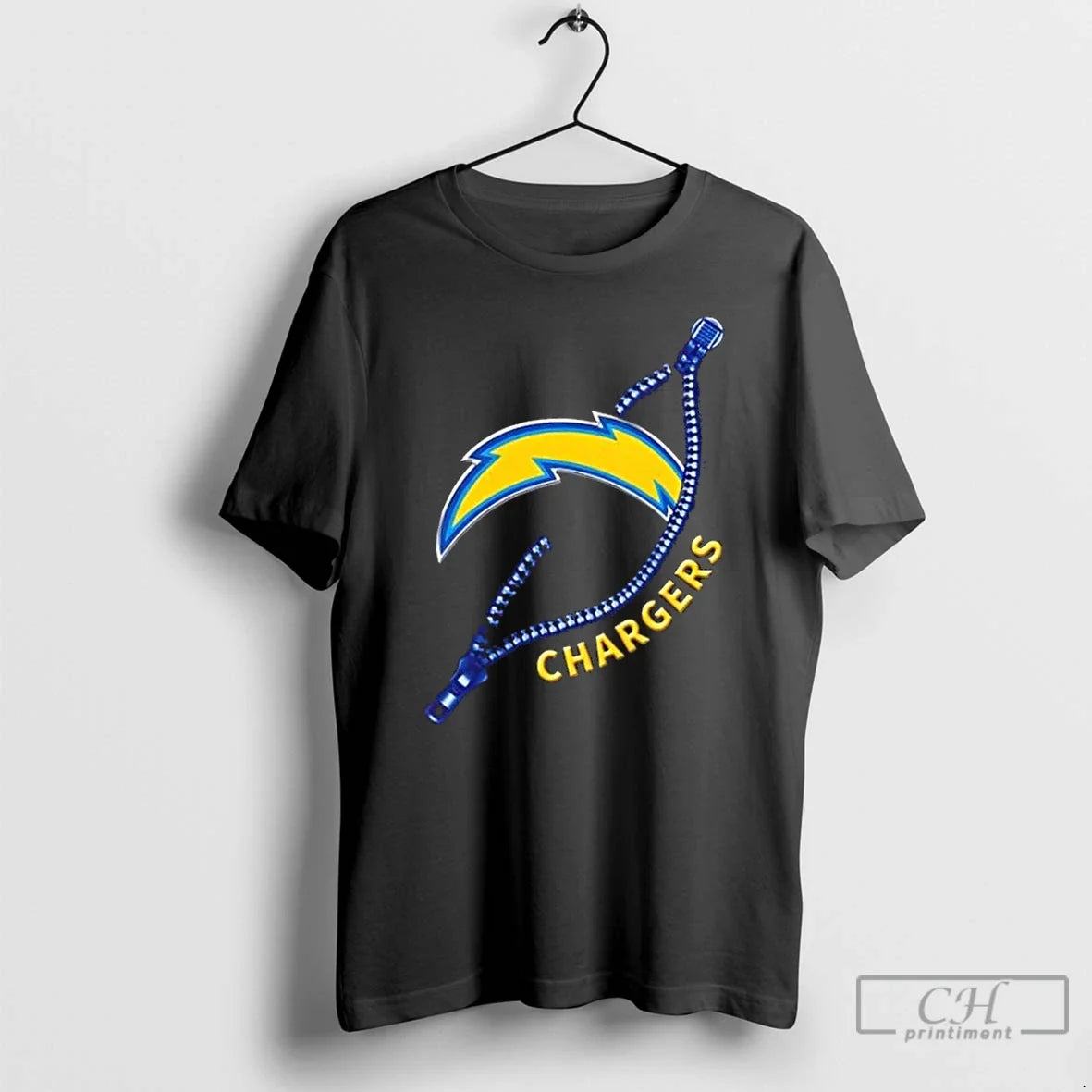 Zipper X Los Angeles Chargers Football Logo