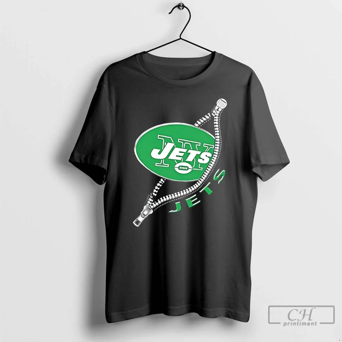 Zipper X New York Jets Football Logo