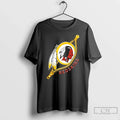 Zipper X Washington Redskins Football Logo