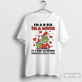 Ur4fxkny Grinch Santa Im Bitch Im Lover Im Crazy Ass Mother