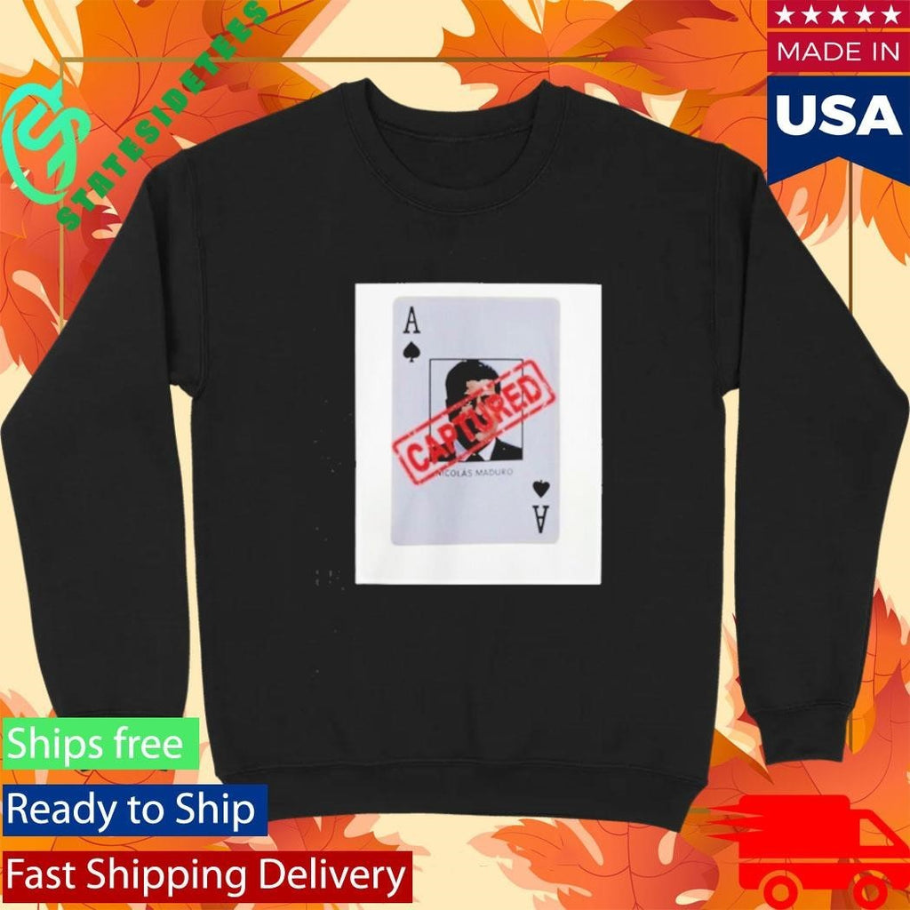 President Nicolas Maduro Captured Shirt Unisex , , , Long Sleeve Tee