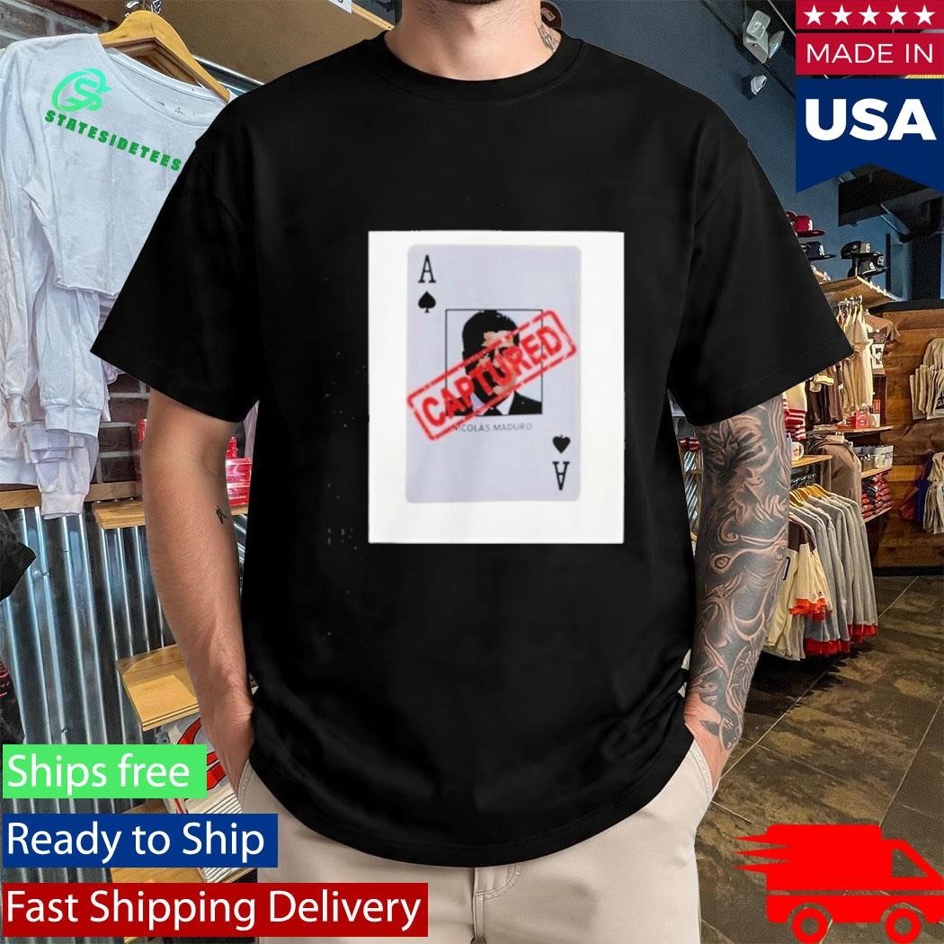 President Nicolas Maduro Captured Shirt Unisex , , , Long Sleeve Tee