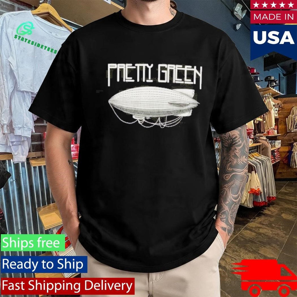Pretty Green Zeppelin Unisex , , , Long Sleeve Tee