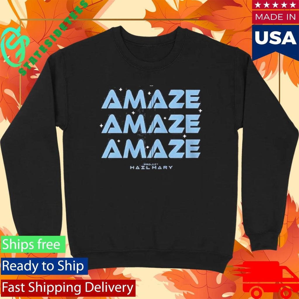 Project Hail Mary Amaze Logo Shirt Unisex , , , Long Sleeve Tee
