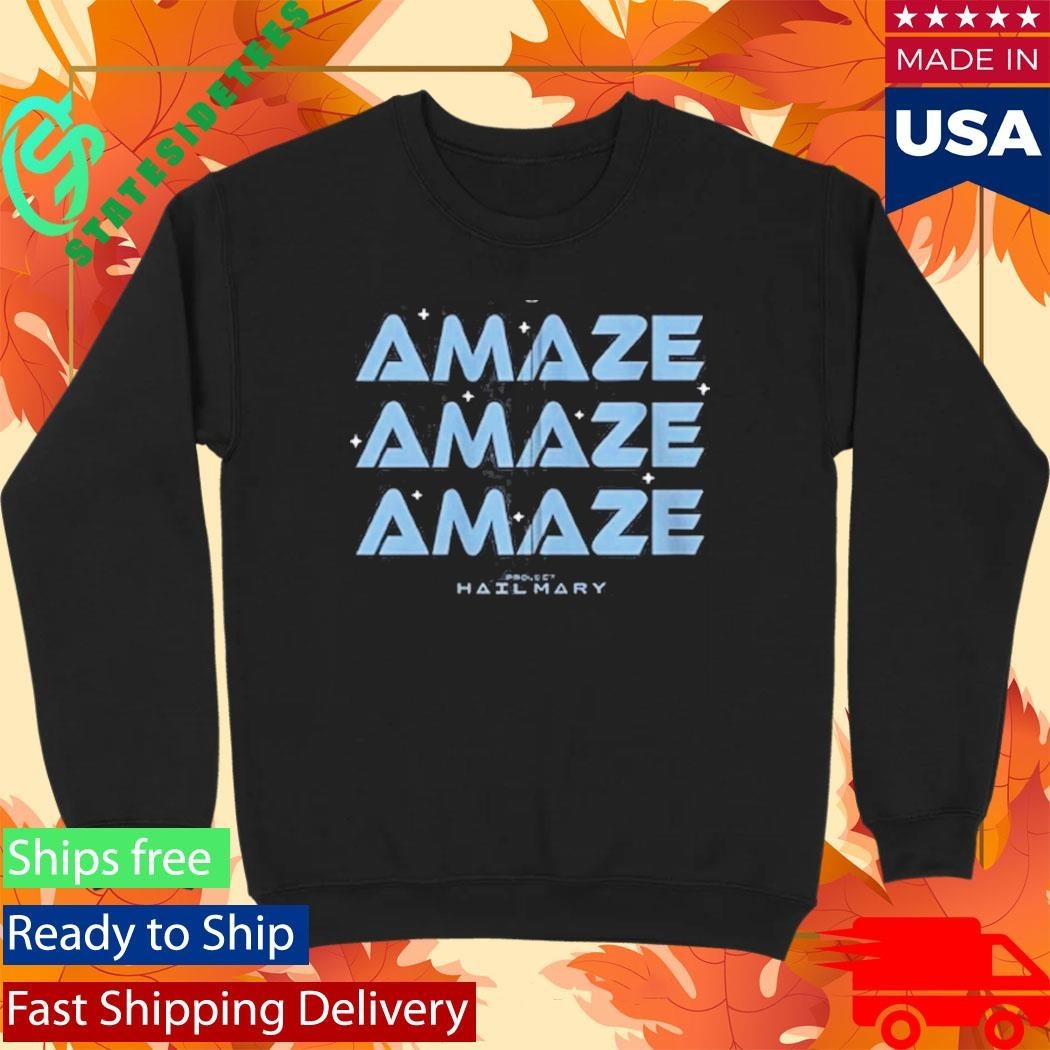 Project Hail Mary Amaze Logo Shirt Unisex , , , Long Sleeve Tee