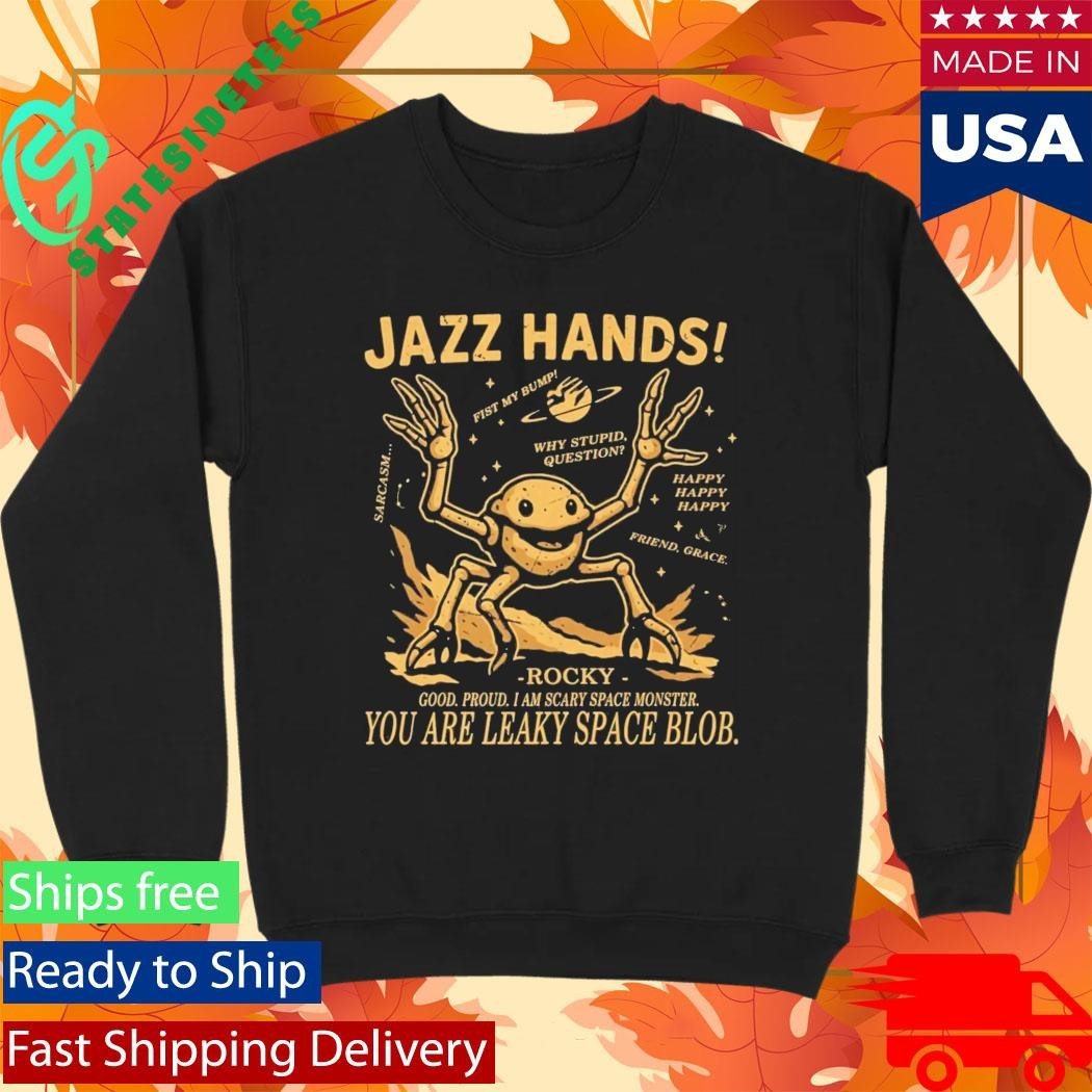 Project Hail Mary Jazz Hands Shirt Unisex , , , Long Sleeve Tee