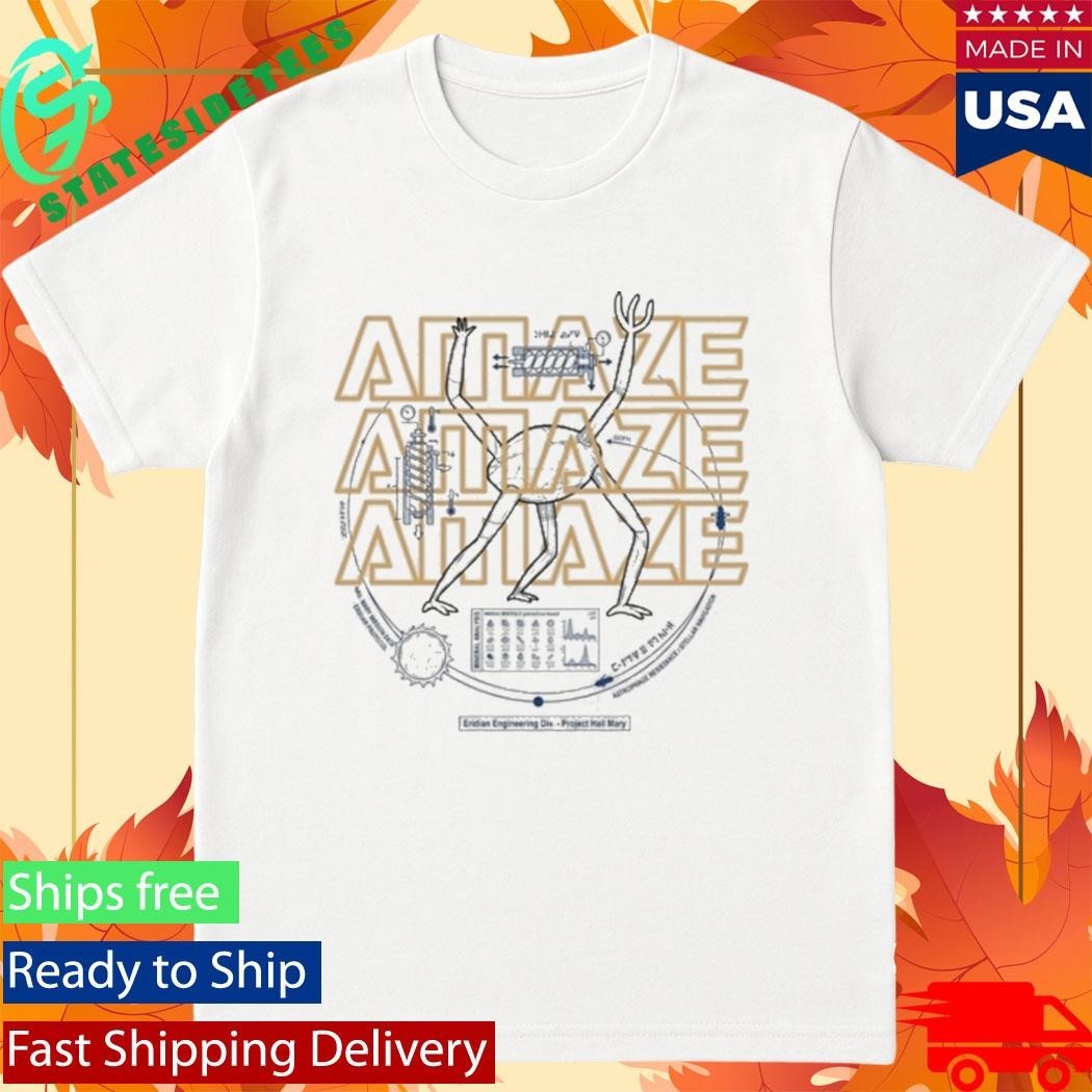 Project Hail Mary Rocky Amaze Amaze Amaze Shirt Unisex , , , Long Sleeve Tee
