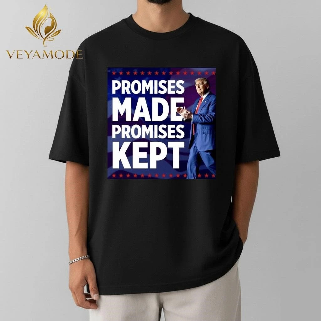 Promises made Promises kept Trump tee Unisex , , , Long Sleeve Tee
