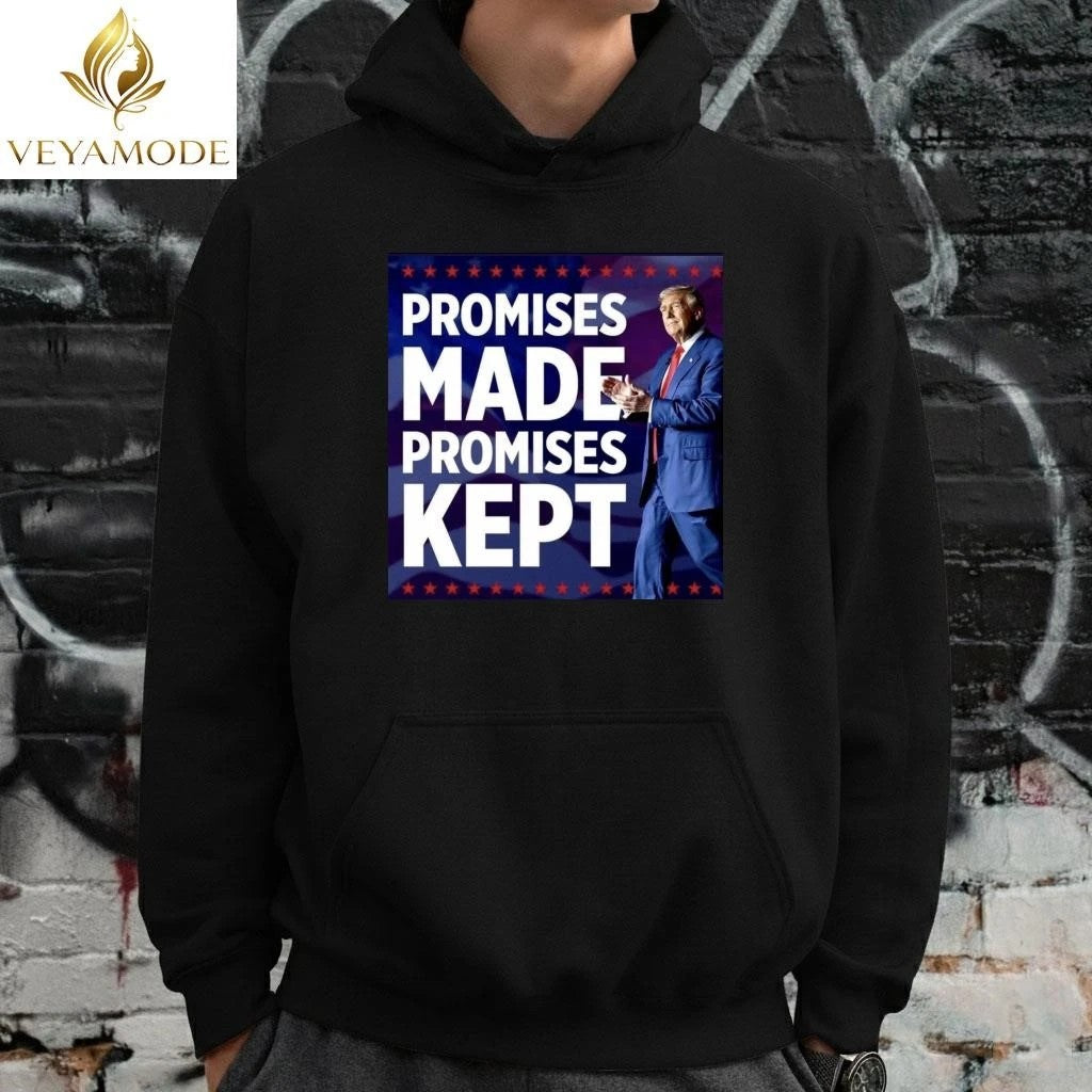 Promises made Promises kept Trump tee Unisex , , , Long Sleeve Tee