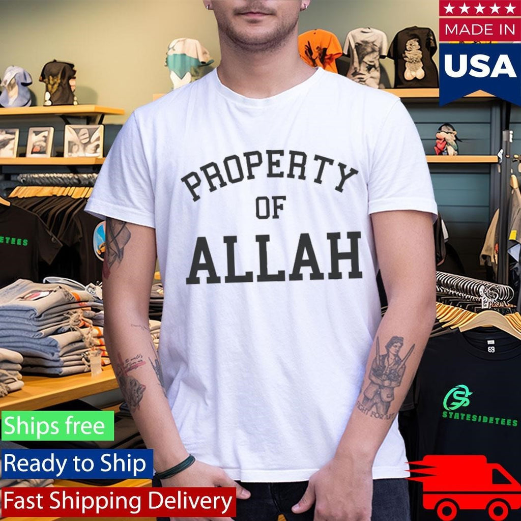 Property Of Allah Shirt Unisex , , , Long Sleeve Tee