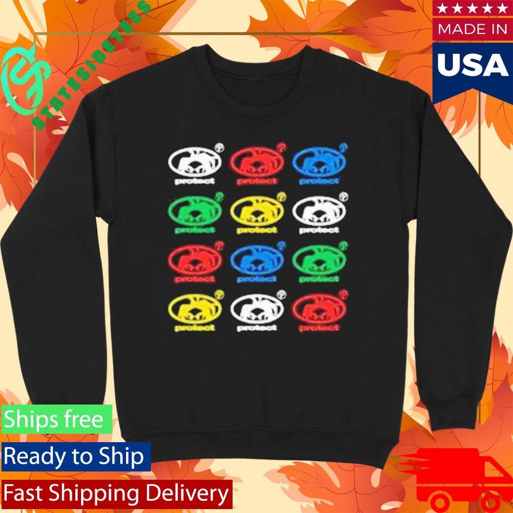 Protect Ldn Multi Brudda Shirt Unisex , , , Long Sleeve Tee