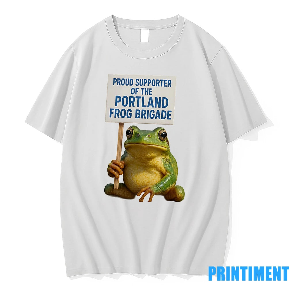 Proud Supporter Of The Portland Frog Brigade Tshirts Sweater