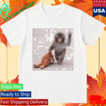 Punch The Monkey Middle Finger Shirt Unisex , , , Long Sleeve Tee