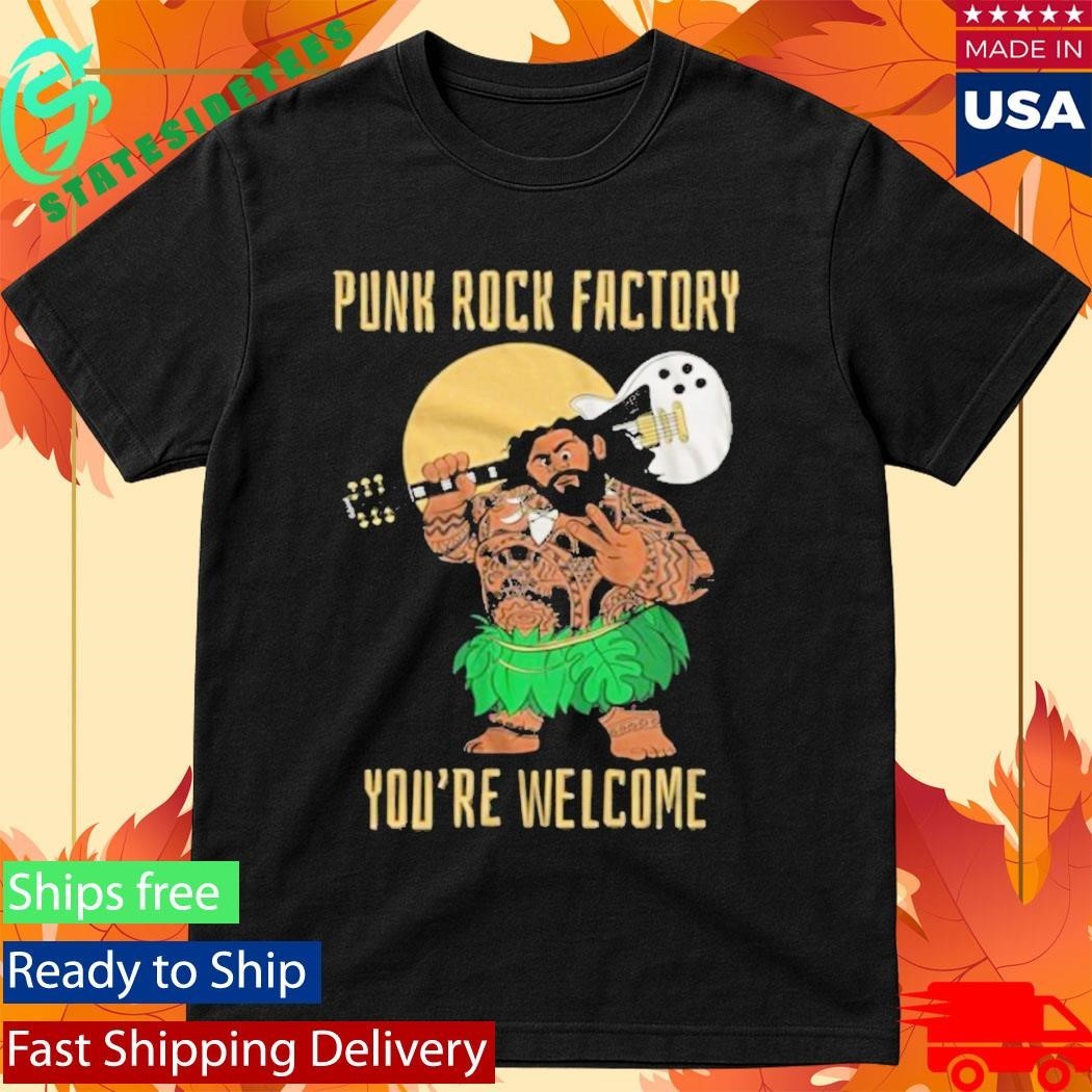 Punk Rock Factory You’re Welcome Shirt Unisex , , , Long Sleeve Tee