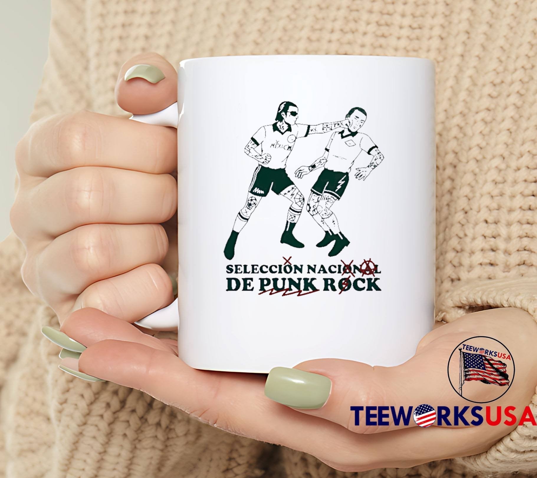 Punk Rock ‘ Tattooed Men Boxing ‘ Seleccion Nacional De Punk Rock ‘ T-Shirt