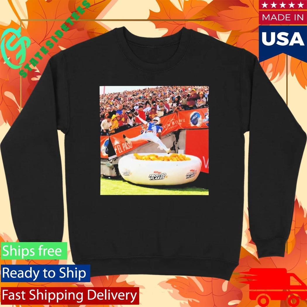 Que’Sean Brown Frosted Flakes Leap Shirt Unisex , , , Long Sleeve Tee