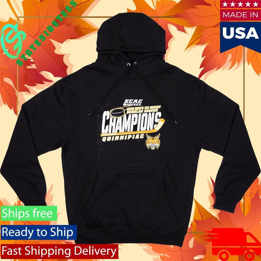 Quinnipiac Men’s Ice Hockey 2026 ECAC Regular Season Champions logo Shirt Unisex , , , Long Sleeve Tee