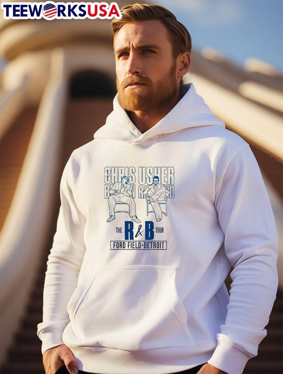 R&B Music The Tour Chris Usher Ford Field Detroit Concert T-Shirt