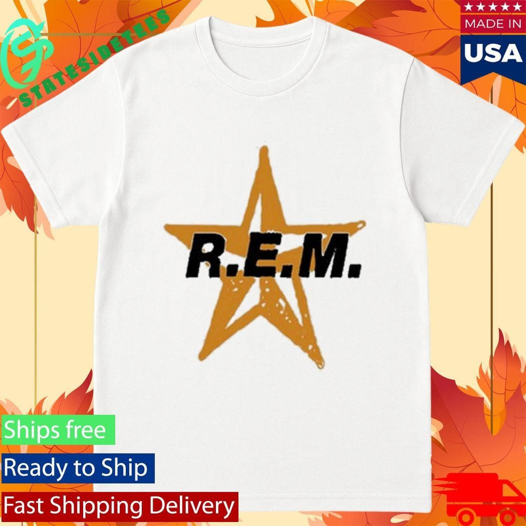 R.E.M. Star Tech Shirt Unisex , , , Long Sleeve Tee