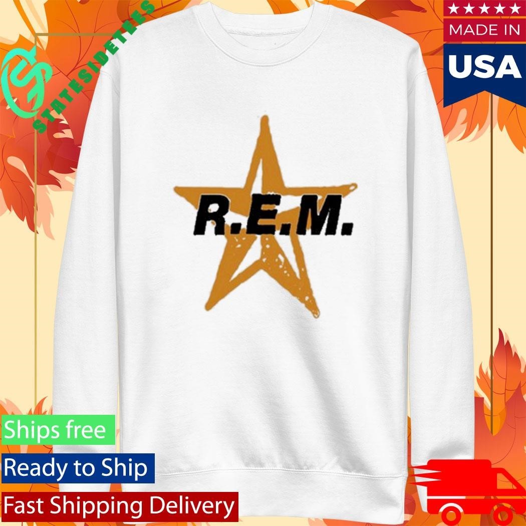 R.E.M. Star Tech Shirt Unisex , , , Long Sleeve Tee