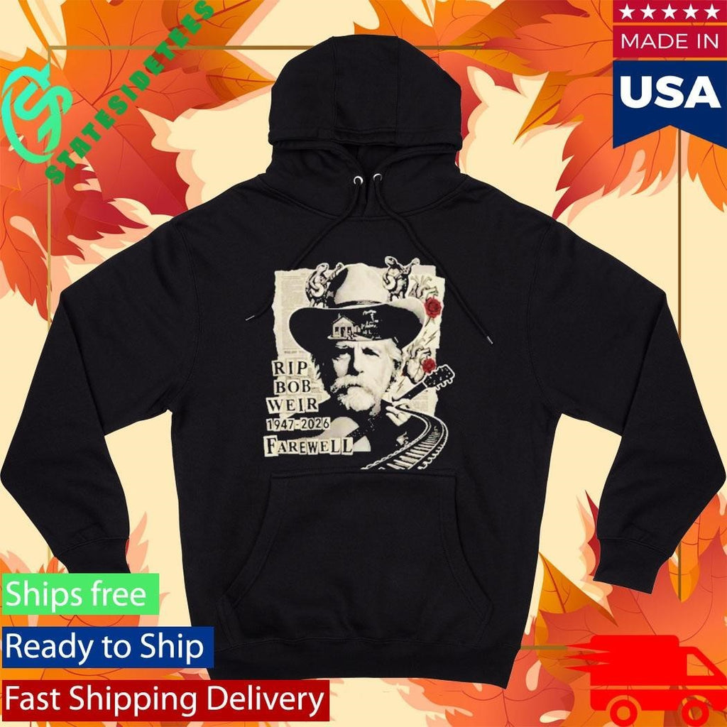 RIP Bob Weir 1947-2026 Terrapin Station Farewell Grateful Dead Legend Shirt Unisex , , , Long Sleeve Tee