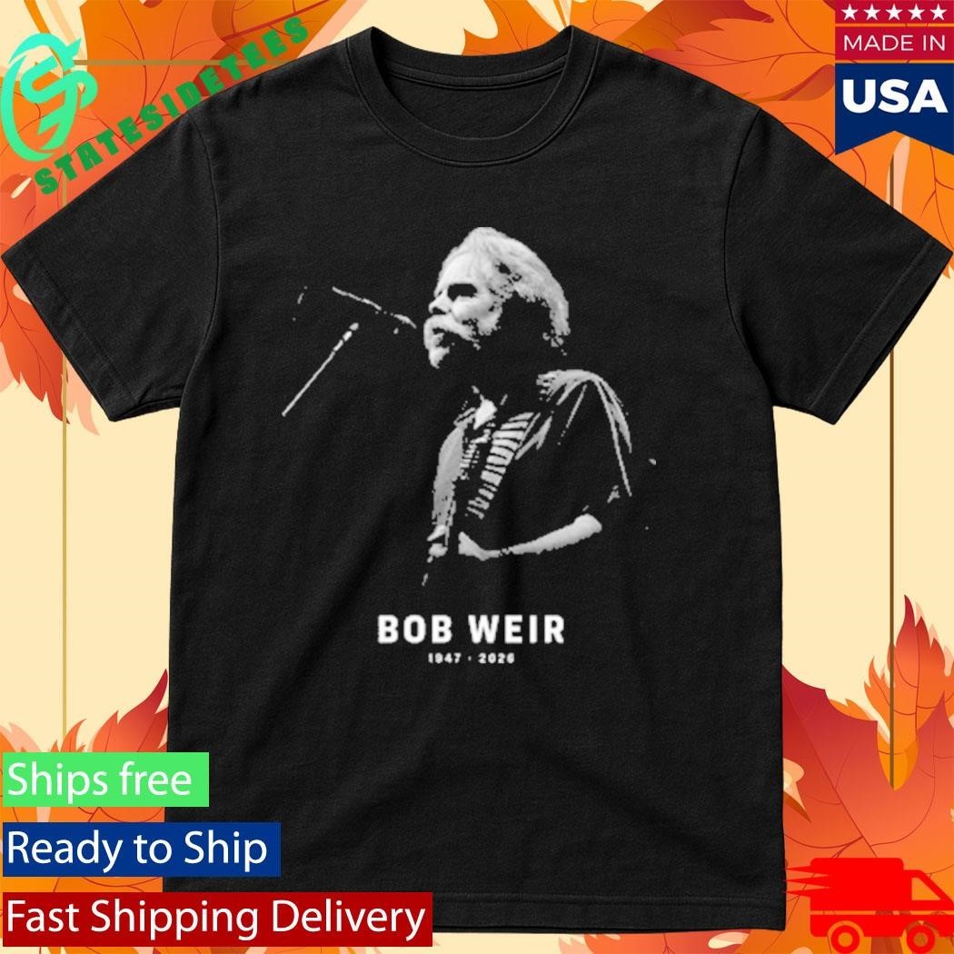 RIP Bob Weir Grateful Dead Founder Thanks For Memories Shirt Unisex , , , Long Sleeve Tee