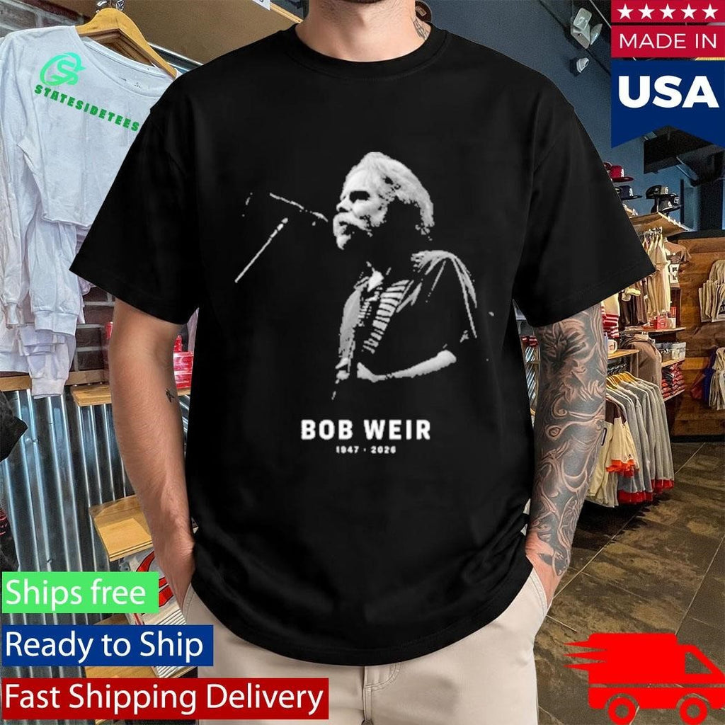RIP Bob Weir Grateful Dead Founder Thanks For Memories Shirt Unisex , , , Long Sleeve Tee