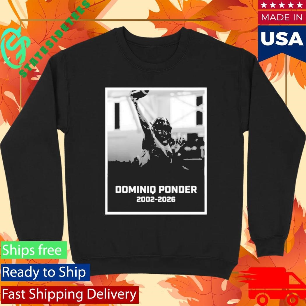 RIP Colorado Quarterback Dominiq Ponder 2002 2026 Shirt Unisex , , , Long Sleeve Tee