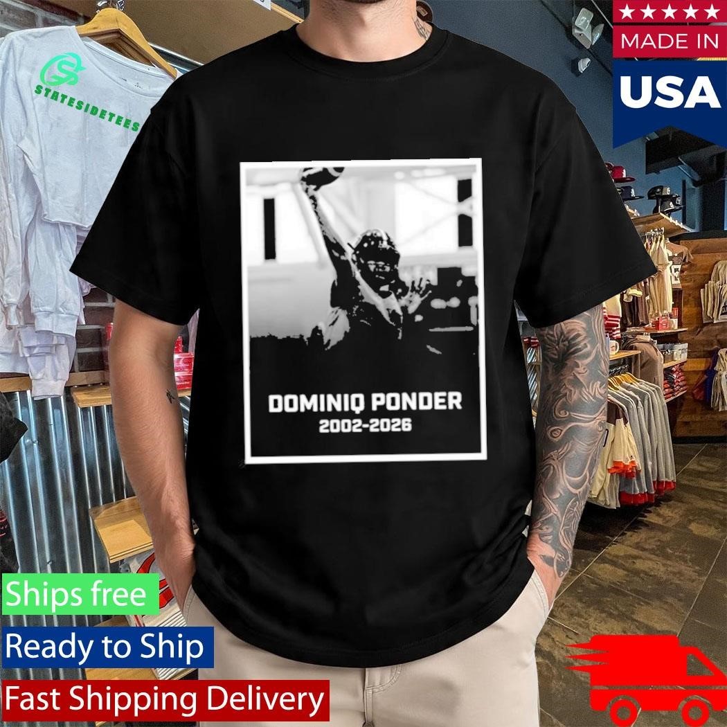 RIP Colorado Quarterback Dominiq Ponder 2002 2026 Shirt Unisex , , , Long Sleeve Tee