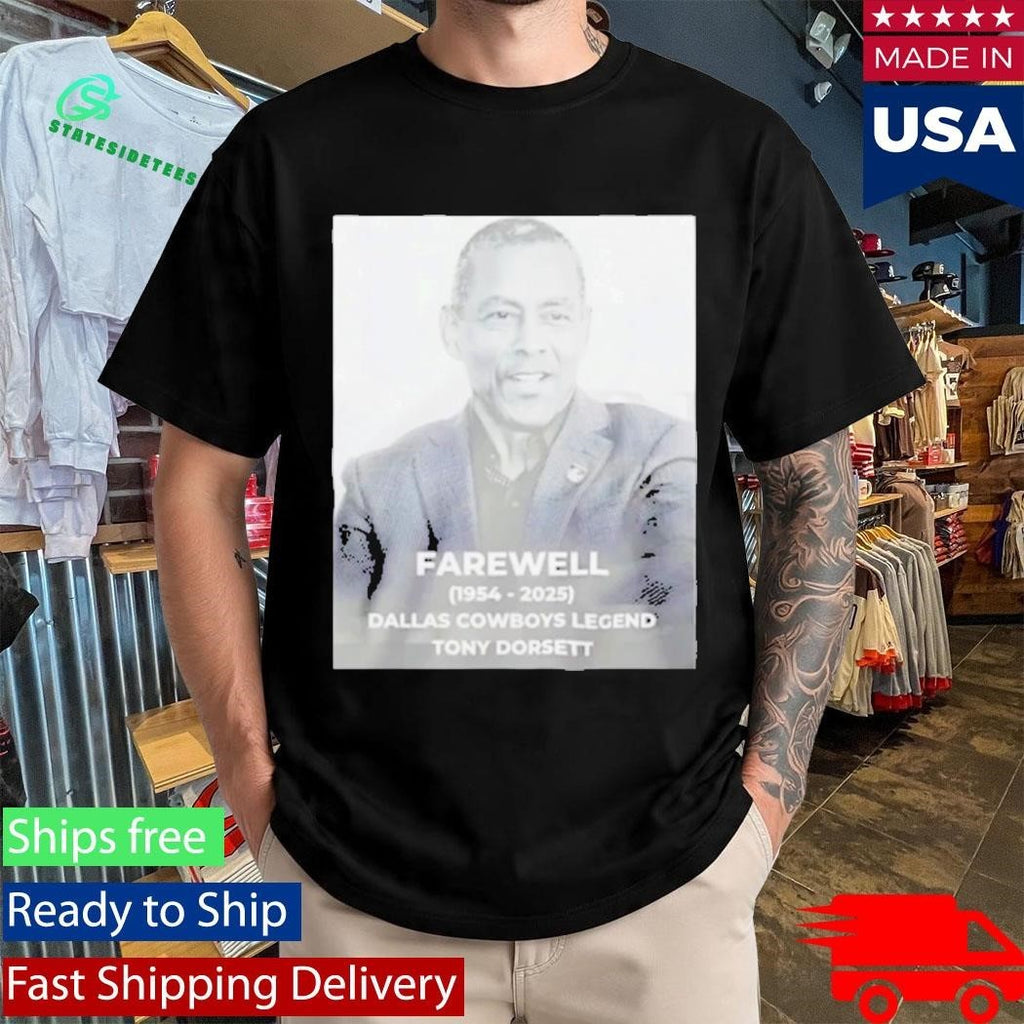 RIP Dallas Legend Tony Dorsett 1954-2025 Shirt Unisex , , , Long Sleeve Tee