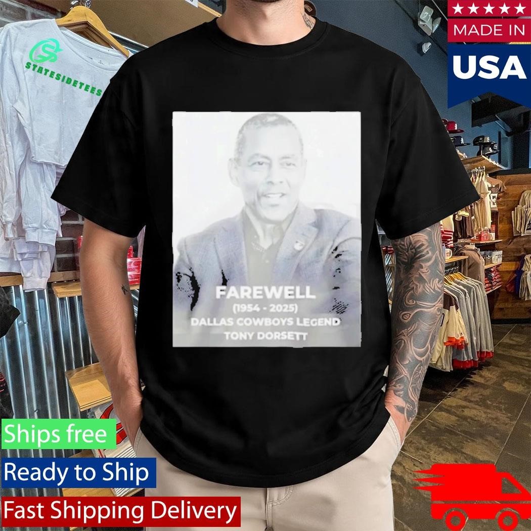 RIP Dallas Legend Tony Dorsett 1954-2025 Shirt Unisex , , , Long Sleeve Tee