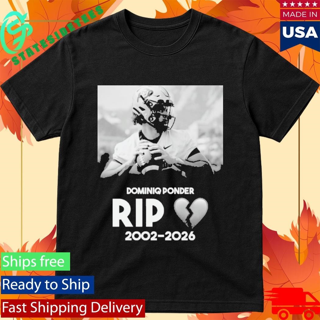 RIP Dominiq Ponder 2002 2026 Shirt Unisex , , , Long Sleeve Tee