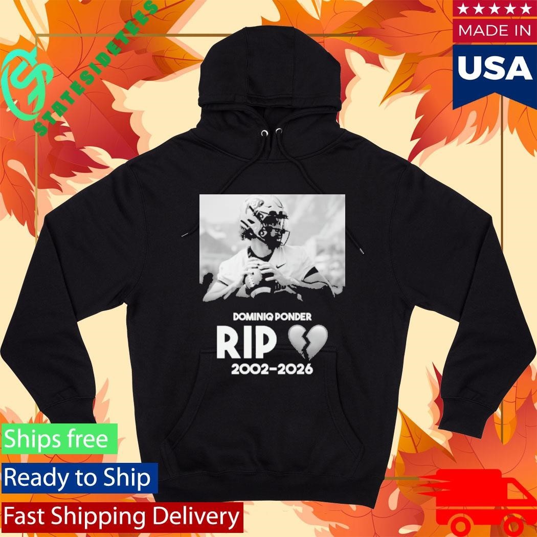 RIP Dominiq Ponder 2002 2026 Shirt Unisex , , , Long Sleeve Tee