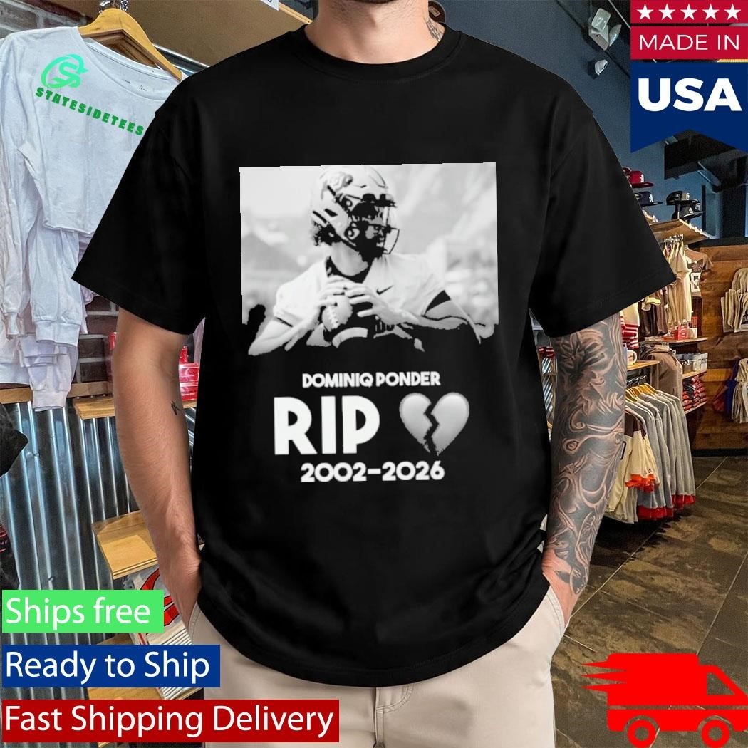RIP Dominiq Ponder 2002 2026 Shirt Unisex , , , Long Sleeve Tee