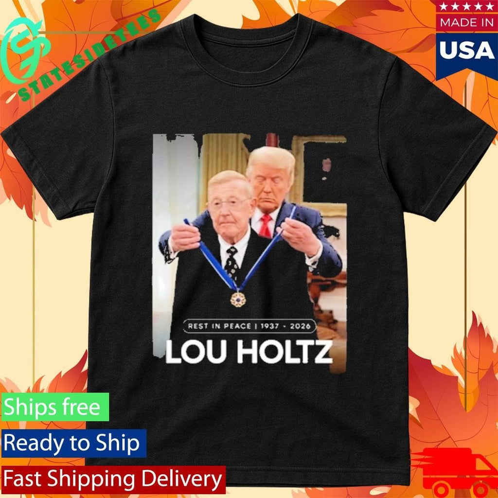 RIP Lou Holtz Rest In Peace 1937 2026 Shirt Unisex , , , Long Sleeve Tee