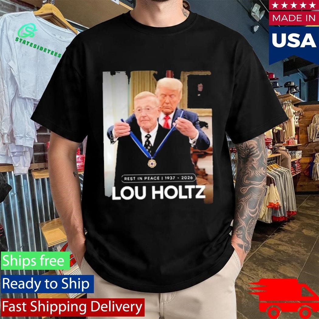 RIP Lou Holtz Rest In Peace 1937 2026 Shirt Unisex , , , Long Sleeve Tee