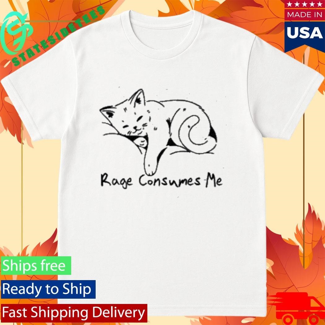 Rage Consumes Me Kitten Unisex , , , Long Sleeve Tee