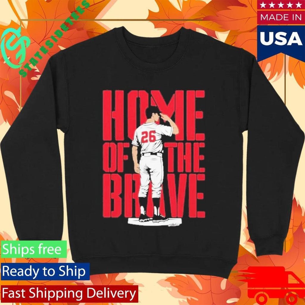 Raisel Iglesias Home Of The Brave Shirt Unisex , , , Long Sleeve Tee
