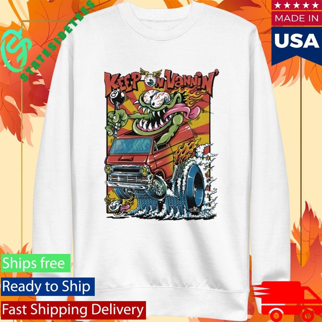 Ramone Sketch Keep On Vannin Shirt Unisex , , , Long Sleeve Tee